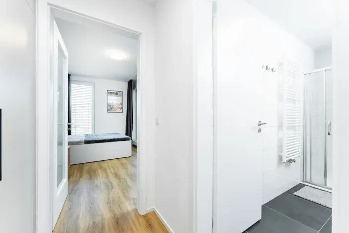 Pronájem bytu 1+kk, Praha - Vysočany, Odkolkova, 36 m2