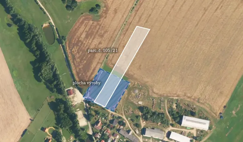 Prodej komerčního pozemku, Mysletice, 19259 m2