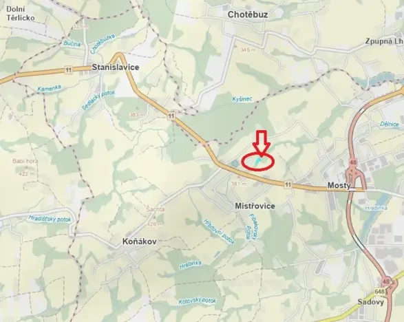 Prodej podílu lesa, Český Těšín, 1585 m2