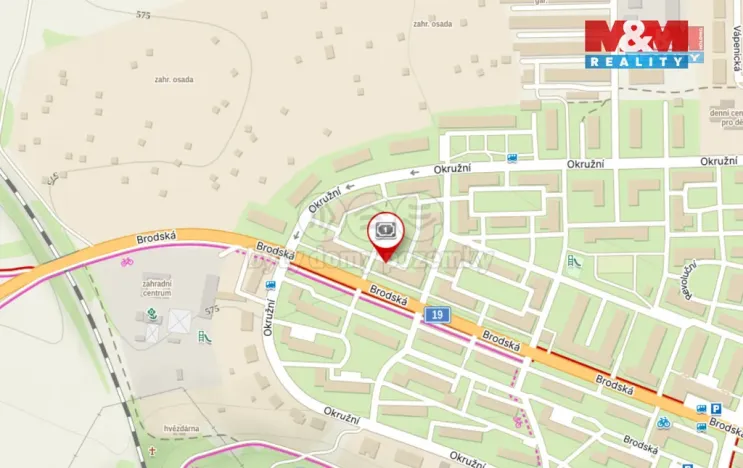 Prodej bytu 2+1, Žďár nad Sázavou - Žďár nad Sázavou 3, Brodská, 55 m2