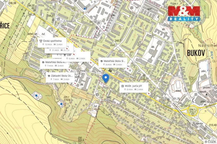 Pronájem bytu 2+1, Ústí nad Labem - Bukov, Bratří Čapků, 50 m2
