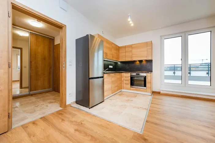 Pronájem bytu 1+kk, Praha - Hlubočepy, Fabiánové, 34 m2