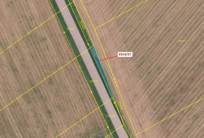 Dražba pozemku, Březník, 86 m2