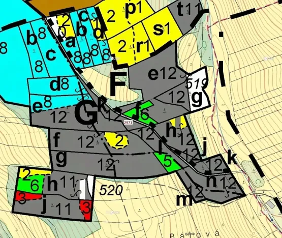 Dražba lesa, Lačnov, 1723 m2