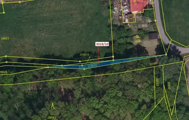 Dražba pozemku, Orlová, 147 m2