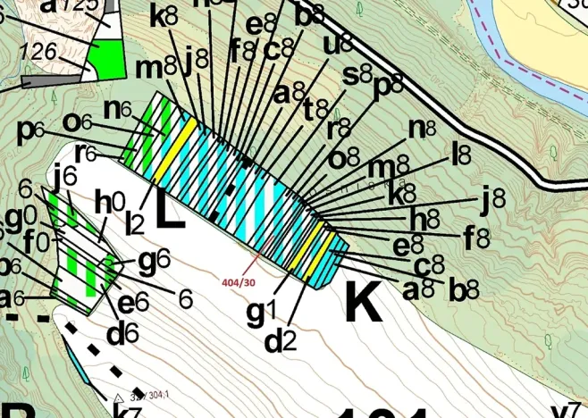 Dražba lesa, Ivančice, 409 m2