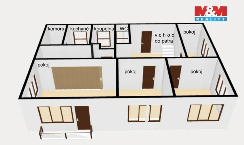 Pronájem rodinného domu, Bílý Újezd, 139 m2