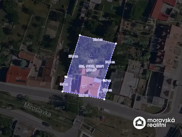 Prodej rodinného domu, Miroslav, Údolní, 148 m2