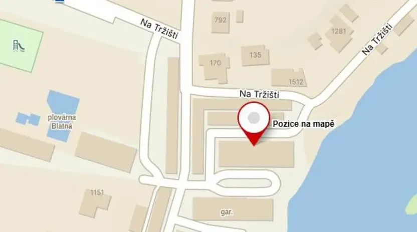 Dražba garáže, Blatná, 22 m2