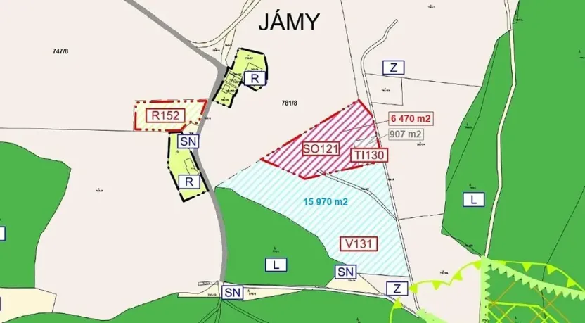 Prodej pozemku pro bydlení, Černá v Pošumaví, 3027 m2