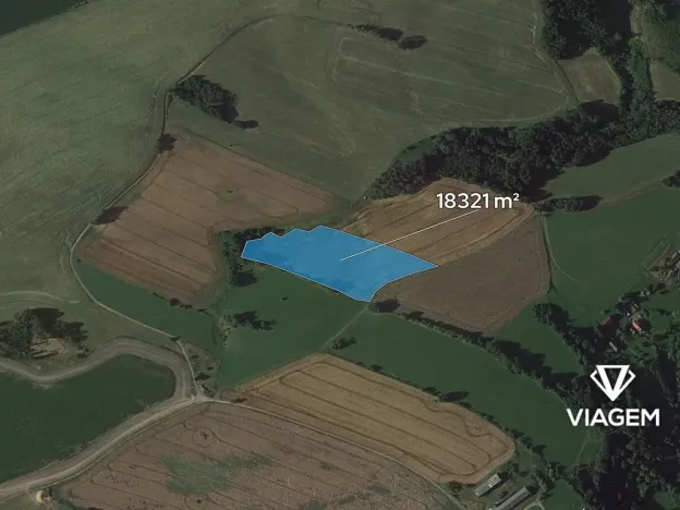 Prodej podílu pole, Stružinec, 9160 m2