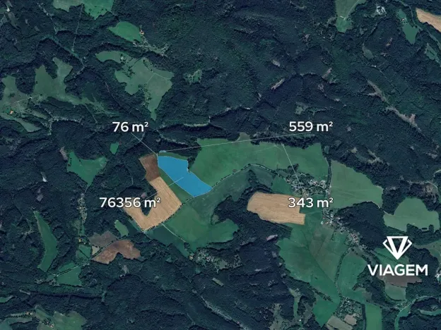 Prodej podílu pole, Blatce, 15466 m2