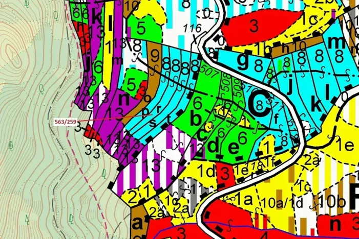 Dražba lesa, Spešov, 2318 m2