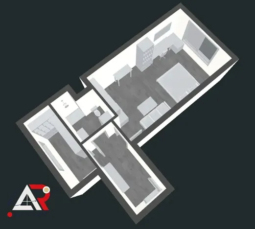 Prodej bytu 1+kk, Brno, Turgeněvova, 40 m2