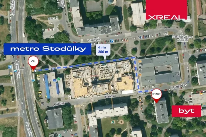 Prodej bytu 3+kk, Praha - Stodůlky, Hábova, 68 m2