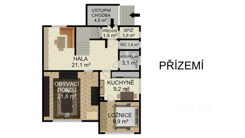 Prodej rodinného domu, Čimelice, 201 m2