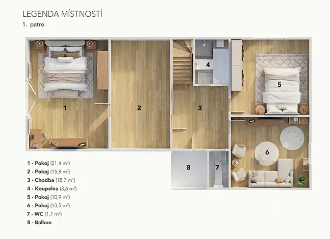 Prodej rodinného domu, Třebotov, Hlavní, 169 m2
