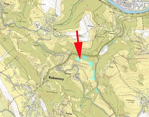 Prodej louky, Železný Brod, 2848 m2