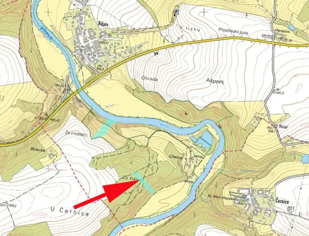 Prodej lesa, Zlatá Koruna, 4921 m2