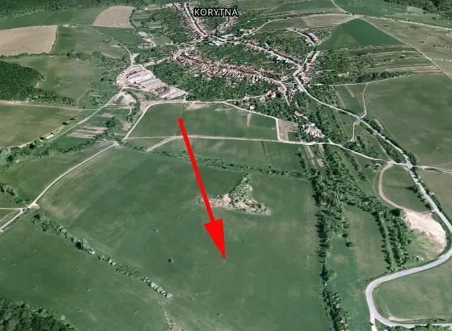 Prodej podílu louky, Korytná, 1114 m2