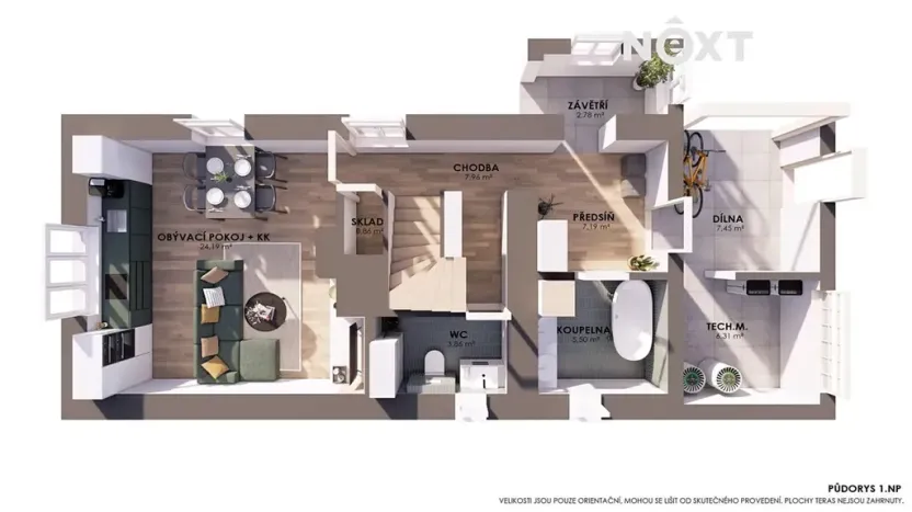 Prodej chalupy, Nepomuk, 100 m2