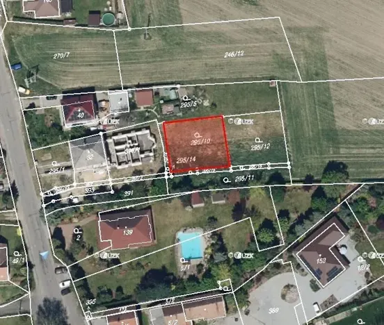 Prodej pozemku pro bydlení, Pardubice, 398 m2