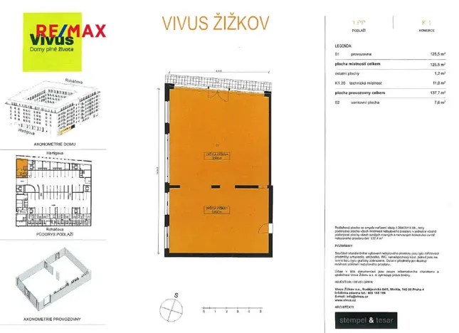 Pronájem restaurace, Praha - Žižkov, 137 m2