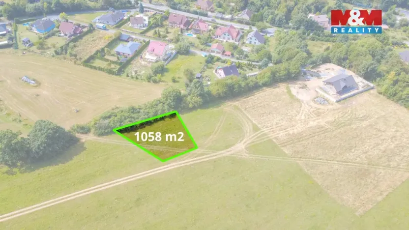 Prodej pozemku pro bydlení, Lipina, 1058 m2
