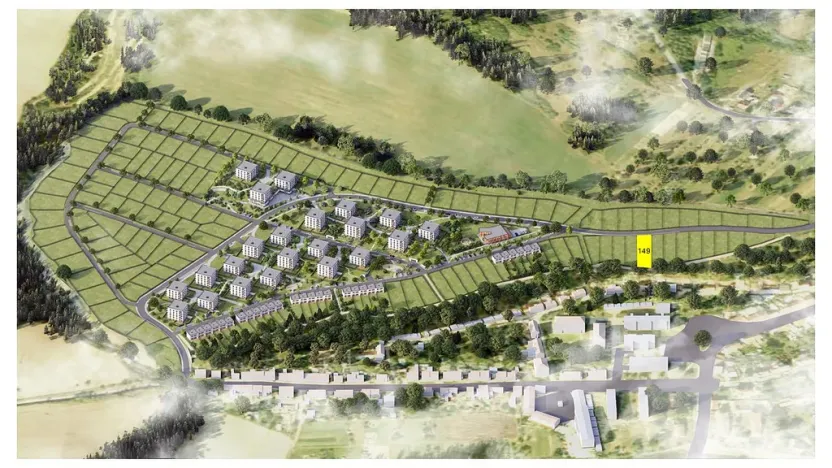 Prodej pozemku, Oslavany, 739 m2