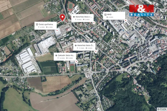 Pronájem bytu 1+1, Trutnov - Horní Předměstí, Žižkova, 35 m2