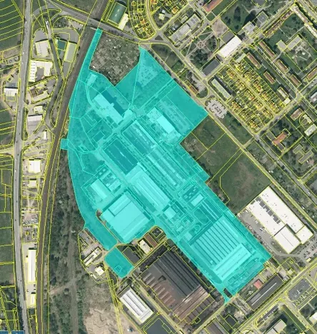 Prodej výrobních prostor, Sezimovo Ústí, náměstí Tomáše Bati, 69980 m2