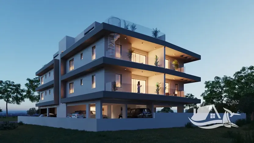 Prodej bytu 1+1, Larnaka, Kypr, 45 m2