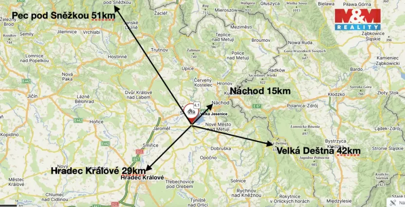 Prodej bytu 3+1, Velká Jesenice, 74 m2