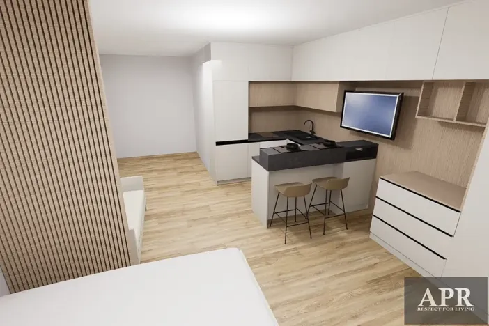 Pronájem bytu 1+1, Zlín, Pod Hradem II, 27 m2