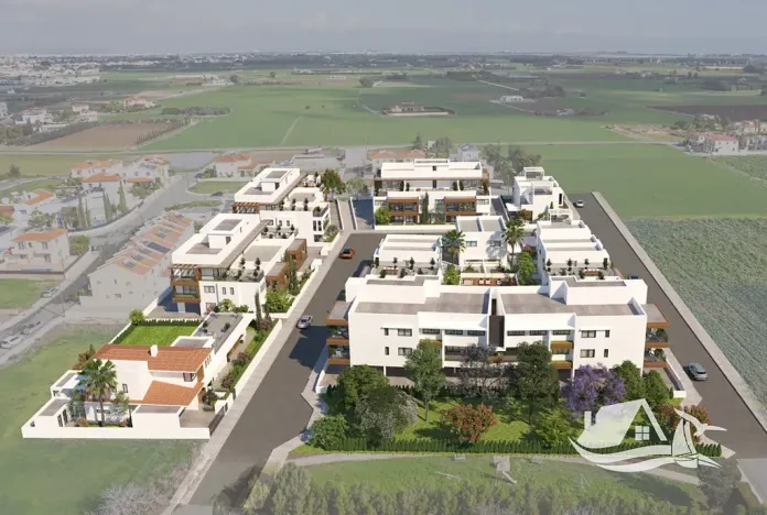 Prodej bytu 1+1, Kiti, Kypr, 53 m2