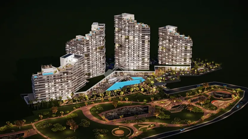 Prodej bytu 2+kk, Trikomo, Kypr, 60 m2