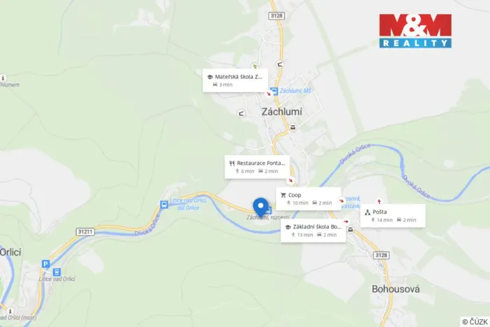 Prodej bytu 4+1, Záchlumí, 74 m2