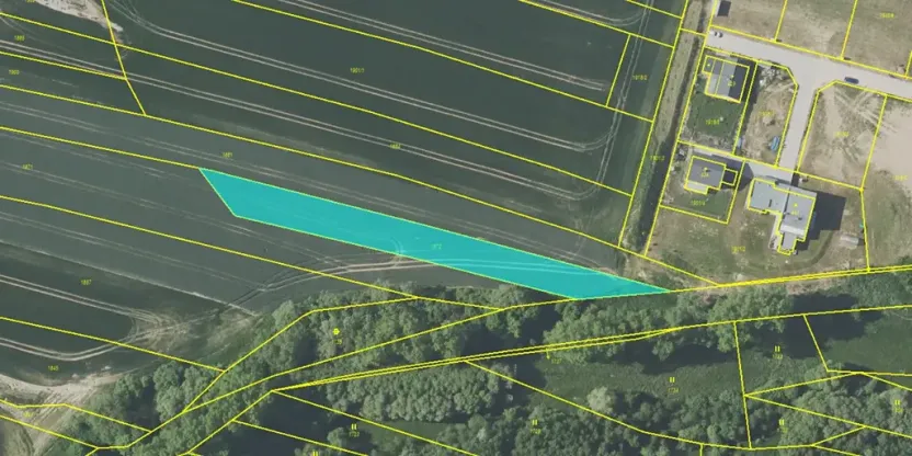 Dražba pole, Vlašim, 1838 m2