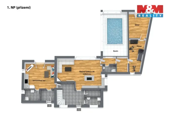Prodej rodinného domu, Loket, Nad Hájovnou, 203 m2