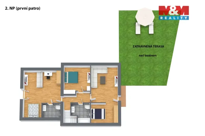 Prodej rodinného domu, Loket, Nad Hájovnou, 203 m2
