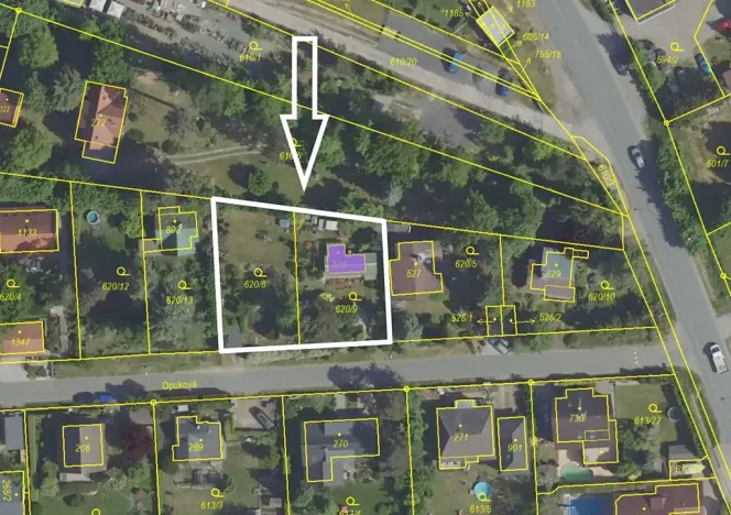 Prodej pozemku pro bydlení, Kamenice, Opuková, 1008 m2