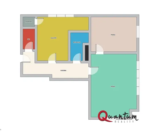 Pronájem bytu 2+1, Praha - Košíře, Donátova, 60 m2