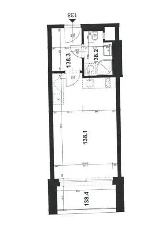 Pronájem bytu 1+kk, Praha - Žižkov, Tetauerova, 33 m2