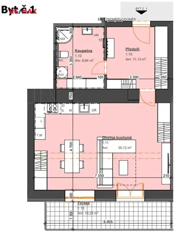 Prodej bytu 1+kk, Vrbno pod Pradědem, Žižkova, 55 m2