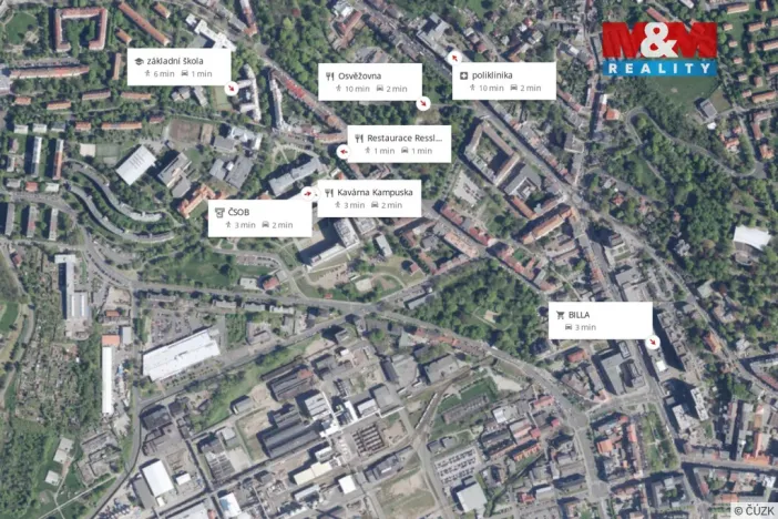 Prodej bytu 2+1, Ústí nad Labem, Pasteurova, 75 m2