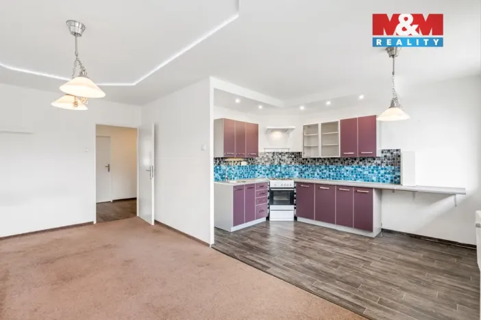 Prodej bytu 3+1, Teplice - Prosetice, Rovná, 67 m2