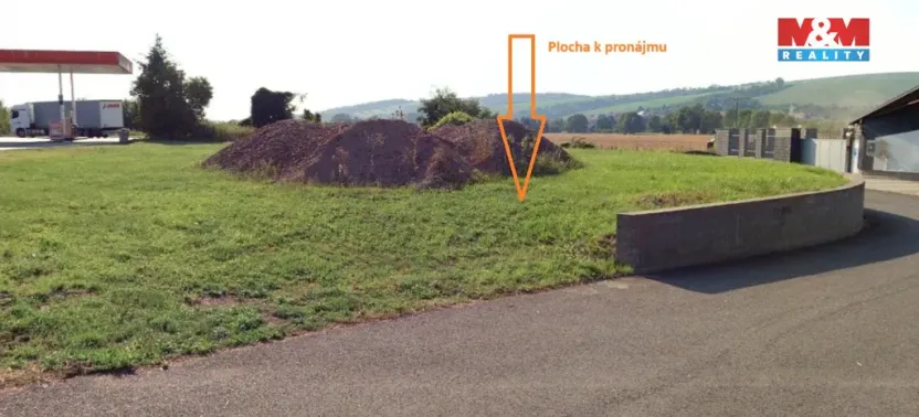 Pronájem komerčního pozemku, Drslavice, 748 m2