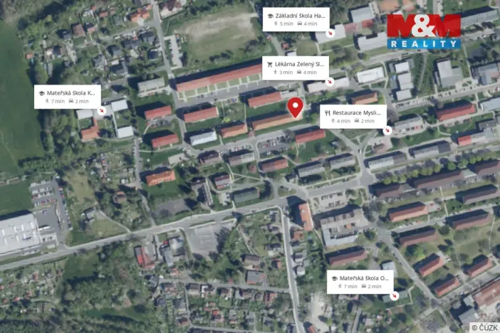 Prodej bytu 2+1, Habartov, Raisova, 55 m2