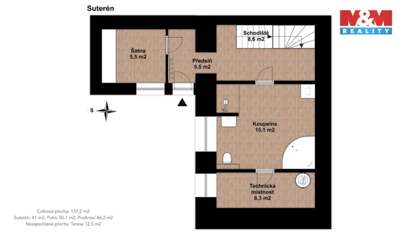 Prodej rodinného domu, Kladno, Bukovská, 138 m2