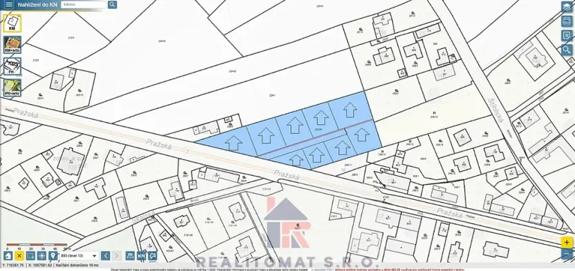 Prodej pozemku pro bydlení, Vyžlovka, Pražská, 2670 m2